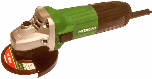 Hitachi Angle Grinder 4"(100mm), 11500rpm, 600w, 1.7kg G10SS2
